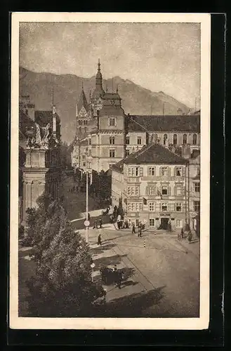 AK Innsbruck, Gasthof Goldene Krone, Maria-Theresienstrasse 46