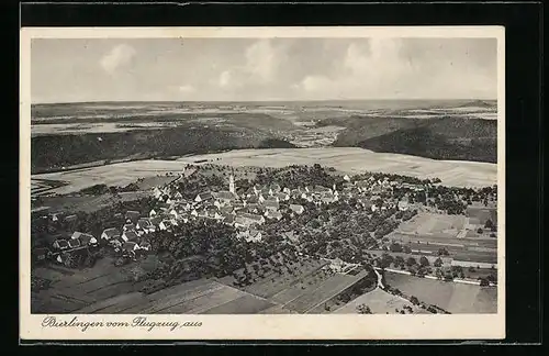 AK Bierlingen, Fliegeraufnahme der Stadt