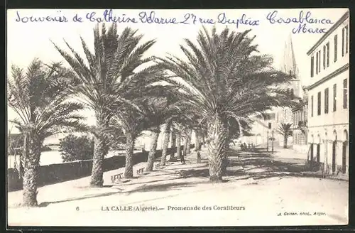 AK La Calle, Promenade des Corailleurs