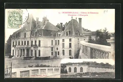 AK Bussieres, Chateau de Chenevoux, l`Orangerie