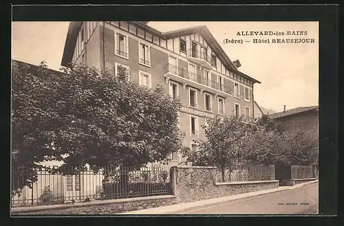 AK Allevard-les-Bains, Hotel Beausejour
