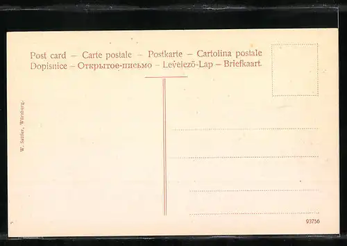 AK Wiesentheid, Schloss mit Kirche