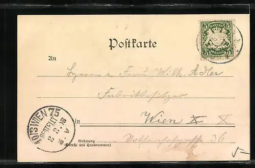 AK Tüchersfeld i. d. Fränk. Schweiz, Ortsansicht mit Felsformation