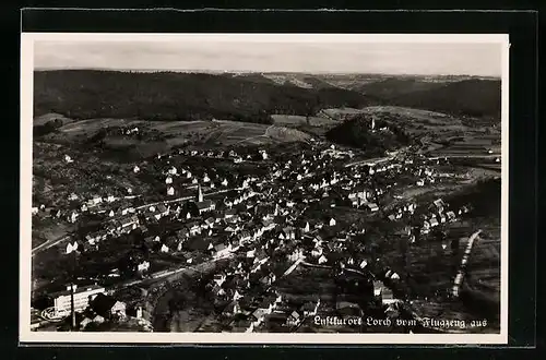 AK Lorch, Fliegeraufnahme des Luftkurortes