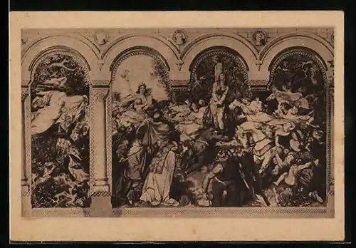 Künstler-AK Moritz von Schwind: Das Märchen von den sieben Raben