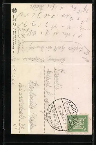 Künstler-AK Carl Spitzweg: Im Dachstübchen