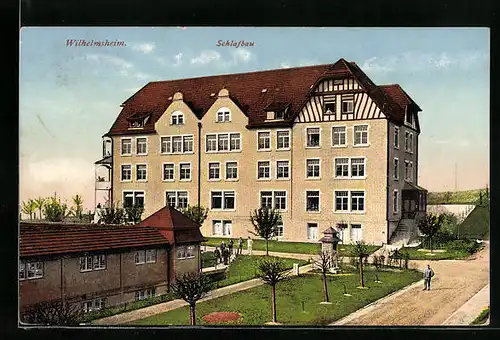 AK Oppenweiler, Kurhotel Wilhelmsheim mit Schlafbau