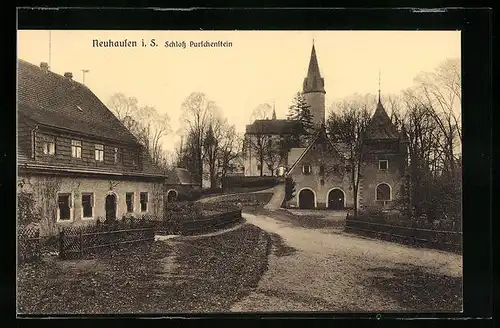 AK Neuhausen /Sachsen, Schloss Purschenstein