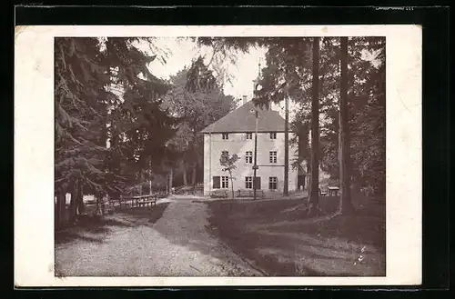 Foto-AK Marienberg, Landheim der Chemnitzer Reformschule