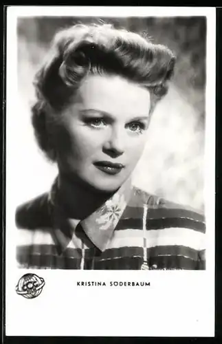 AK Schauspielerin Kristina Söderbaum trägt einen glänzenden Lippenstift