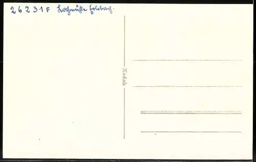 Fotografie Brück & Sohn Meissen, Ansicht Erlebach, Partie am Gasthaus Lochmühle