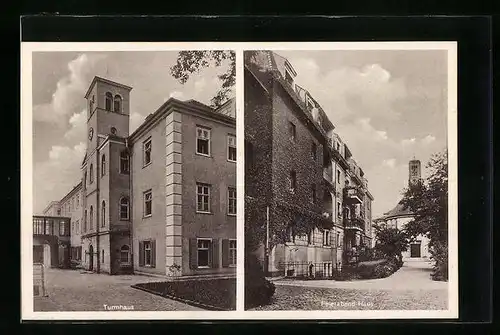 AK Dresden-Neustadt, Ev.-luth. Diakonissen-Anstalt, Turmhaus, Feierabend-Haus