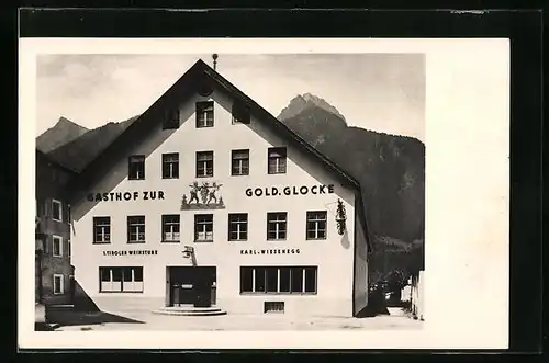 AK Reutte, Gasthof Glocke von Karl v. Wiesenegg