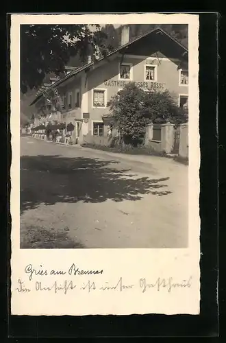 AK Gries am Brenner, Gasthof Weisses Rössl