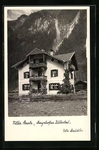AK Mayrhofen im Zillertal, Villa Strolz