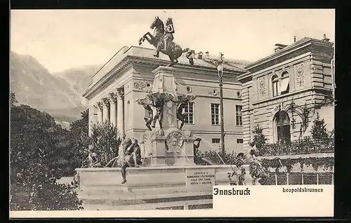 AK Innsbruck, Leopoldsbrunnen