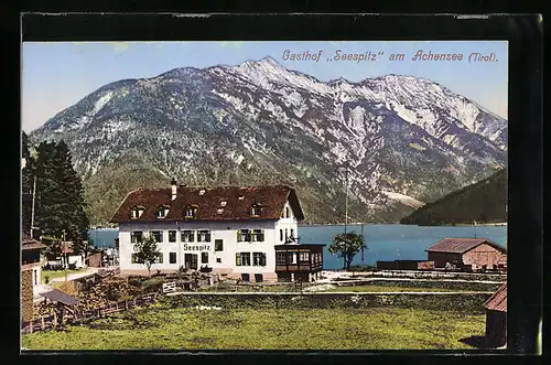 AK Maurach am Achensee, Gasthof Seespitz