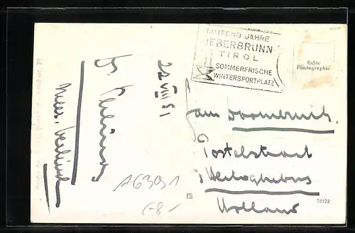 AK Fieberbrunn, Teilansicht