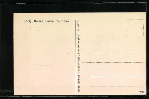 AK Bad Elmen, Kurhaus