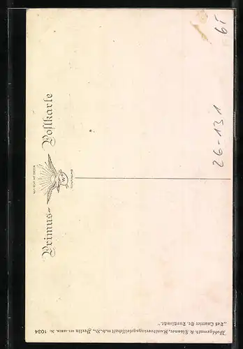 Künstler-AK Hans Leu: Russland, Das Quartier Sr. Durchlaucht, 1914-15