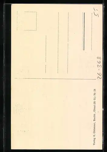 Künstler-AK Meta Löwe: Stille Wasser, Zwei Kinder im Boot