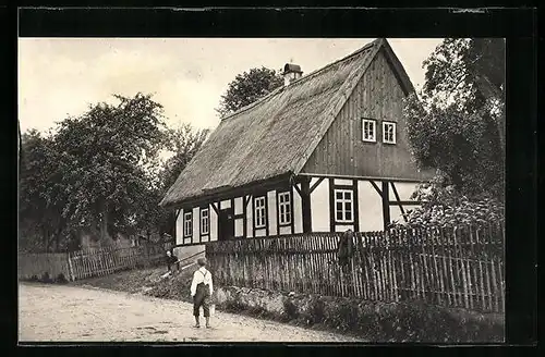 AK Marbach, Hospitalhaus in der Strassenansicht