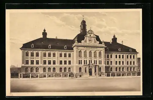 AK Leipzig-Lindenau, Reformrealgymnasium mit IV. Realschule in der Kanzlerstrasse 4