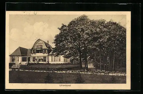 AK Mülheim-Ruhr, Uhlenhorst Gebäudeansicht