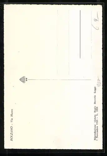AK Bolzano, Via Museo
