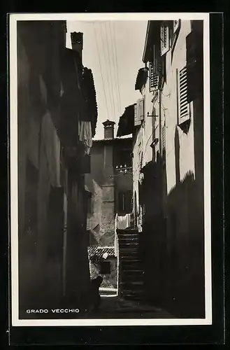 AK Grado, Gasse in der Altstadt