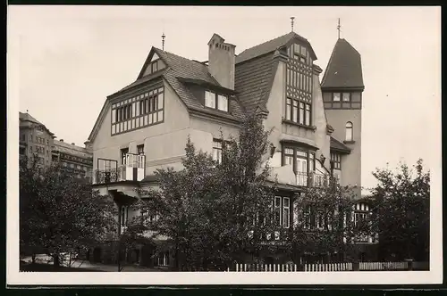 Fotografie Brück & Sohn Meissen, Ansicht Karlsbad, das Kurhaus Villa Hofmann