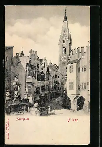 AK Brixen, Blick in die Adlergasse