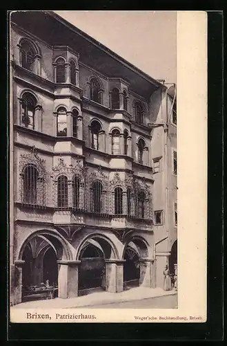 AK Brixen, Blick auf das Patrizierhaus