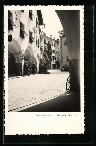 AK Bressanone, Ortsansicht des idyllischen Städtchens