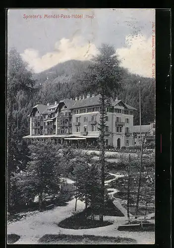 AK Mendel, Spreter's Mendel-Pass-Hotel