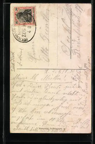 AK Sterzing, Blick durch den Zwölferturm