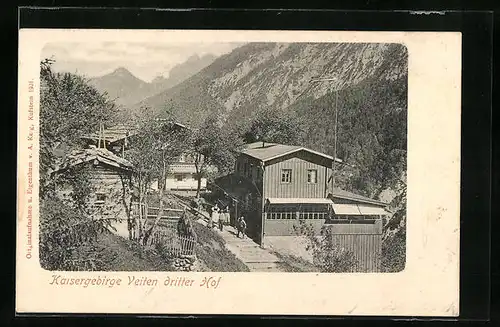 AK Ebbs /Kaisergebirge, Veiten dritter Hof