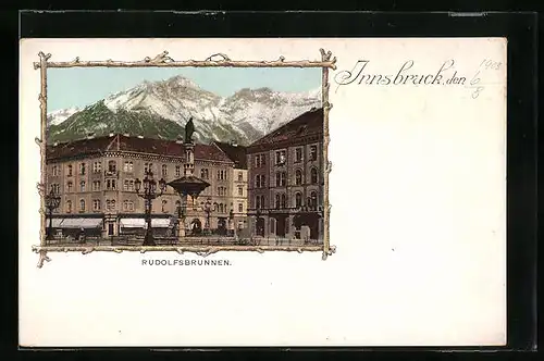 AK Innsbruck, Rudolfsbrunnen