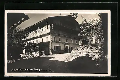 Foto-AK Finkenberg, Gasthaus Neuwirt