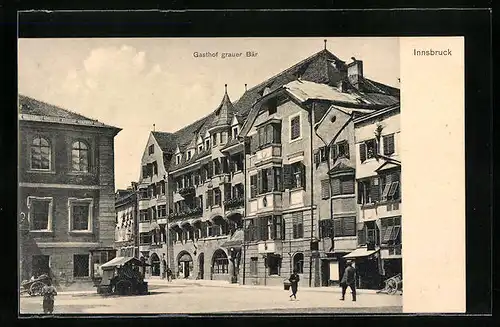AK Innsbruck, Gasthof grauer Bär