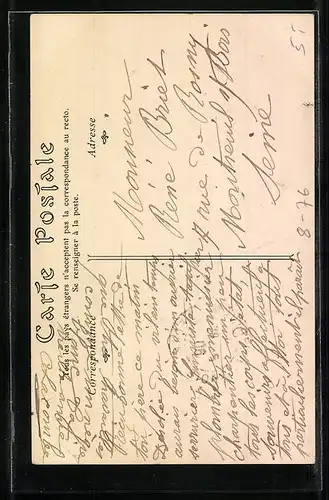 AK Type de Mouliere, Muschelfischerin