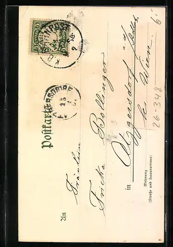 Künstler-AK Carl Münch: München, Karlsthor mit Pferdebahn