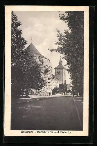AK Solothurn, Burris-Turm und Bielertor