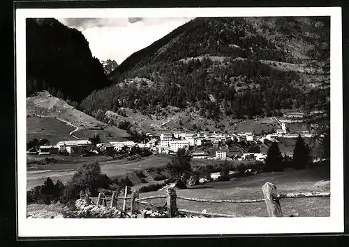 AK Lavin i. Unter-Engadin, Ortsansicht mit Verstanklahorn