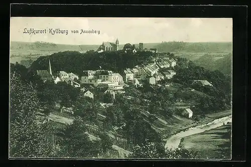 AK Kyllburg, Ortsansicht vom Annenberg
