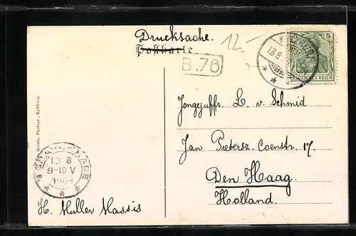 AK Kyllburg, Ortsansicht vom Annenberg