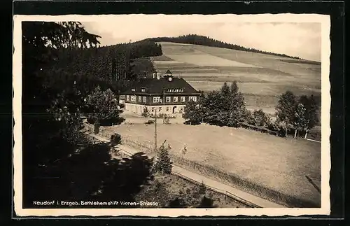 AK Neudorf /Erzgeb., Bethlehemstift Vieren-Strasse