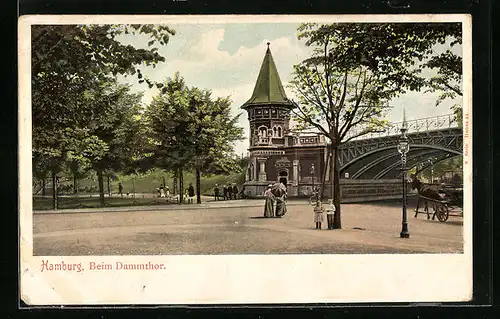 AK Hamburg, Partie beim Dammthor