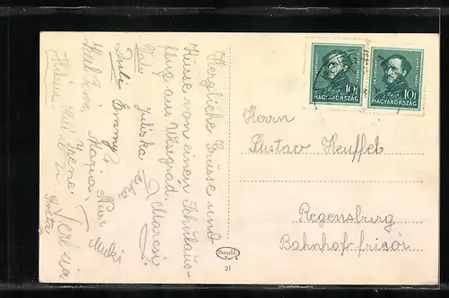 AK Visegrád, Fellegvár a Nagyvillámról nézve