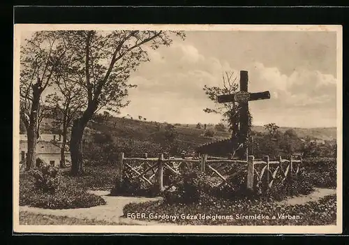 AK Eger, Gárdonyi Géza Ideigtenes Sremléke a Várban